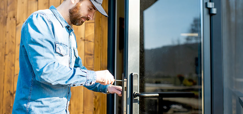 Frameless Glass Storefront Door Locks Replacement in Eureka, CA